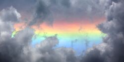 Circumhorizontal arc (Fire Rainbow) in the Nepal Himalayas.jpg