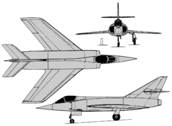 Dassault Etendard II.svg