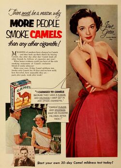 Jane Greer - I changed to Camels, May 1953.jpg
