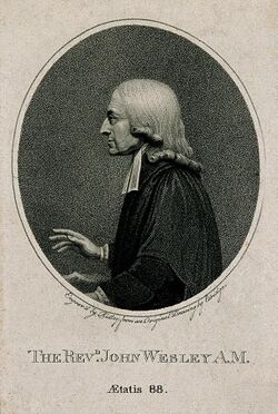 John Wesley. Stipple engraving by R. Hancock, 1790, after J. Wellcome V0006246EL.jpg