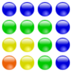 Square number 16 as sum of gnomons.svg