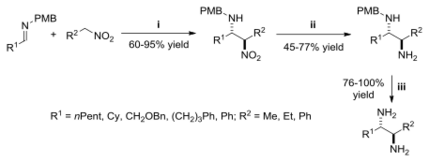 Anderson’s diastereoselective nitro-Mannich reaction.svg