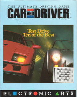 Car and Driver (1992) Front Cover.png