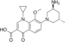 Nemonoxacin structure.svg