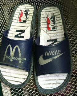 Nike, McDonald’s copyright infringing sandals in China.jpg