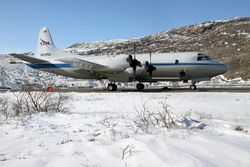 P-3 on the Ramp in Kangerlussuaq (5589976906).jpg