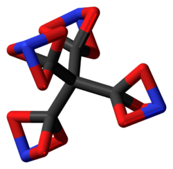 Tetranitratoxycarbon 3D stick.png