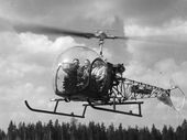 The first helicopter in Finland, Bell 47 D-1 OH-HIA.jpg