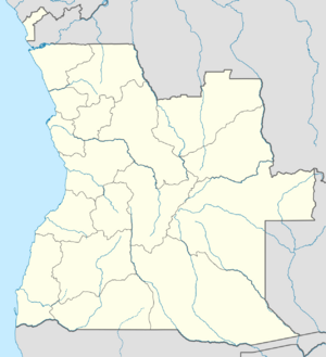Saurimo is located in Angola