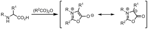 Formation of azomethine ylide from munchnone.