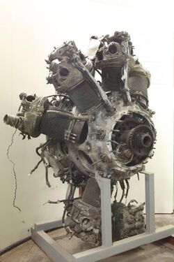Bristol Pegasus engine from crashed Hampden Flickr 7326134956.jpg