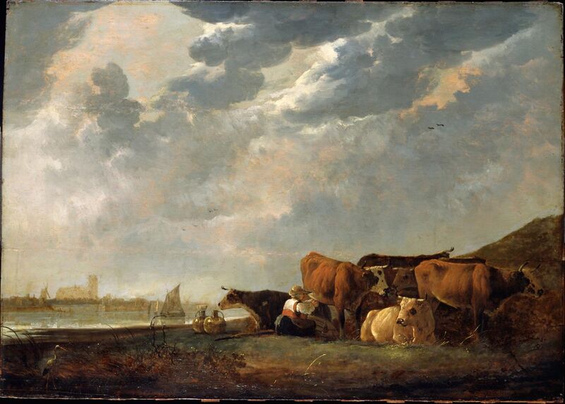 File:Cuyp, Aelbert - Cattle near the Maas, with Dordrecht in the distance - Google Art Project.jpg