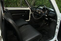 Interior of a white left hand drive Fiat 126 produced in 1973 3.jpg