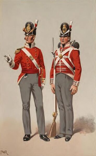 File:Officer and Private, 40th Foot, 1815.jpg