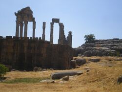 Ruins of the temple of Adonis at Faqra Lebanon.jpg