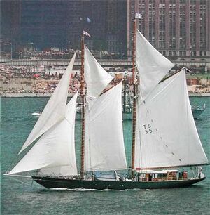 Schooner Te Vega in the Hudson River 1976.jpg