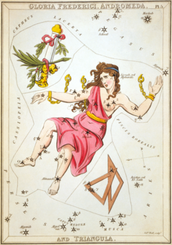 Sidney Hall - Urania's Mirror - Gloria Frederici, Andromeda, and Triangula.png