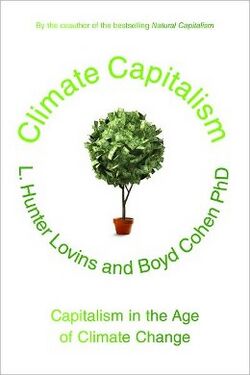 Climate Capitalism (2011 book) cover.jpg