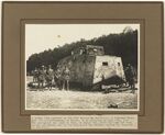 German tank captured by the 26th Australian Battalion at Monument Wood, near Villers-Bretonneux, on 14 July 1918; photograph taken at Vaux 4 August 1918 after the tank had been handed over to the (14647277237).jpg