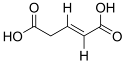 Glutaconic acid trans vinyl-H.png