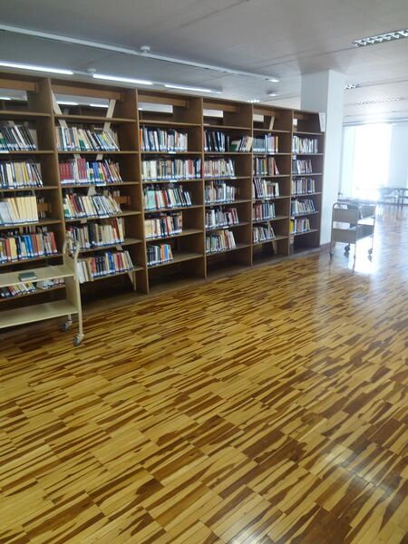 File:Inside the library Pontificia Universidad Católica del Ecuador (PUCE) 005.JPG