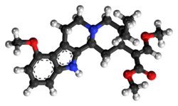 Mitragynine molecule ball.png