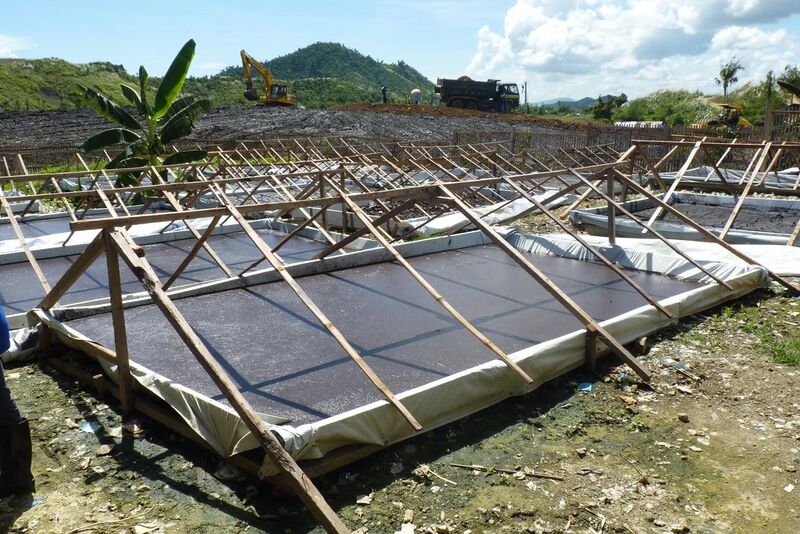 File:Sand drying bed for emergency septage treatment Oxfam Philippines.jpg