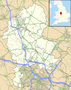 Moddershall is located in Staffordshire