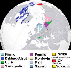 Uralo-Siberian language family.png