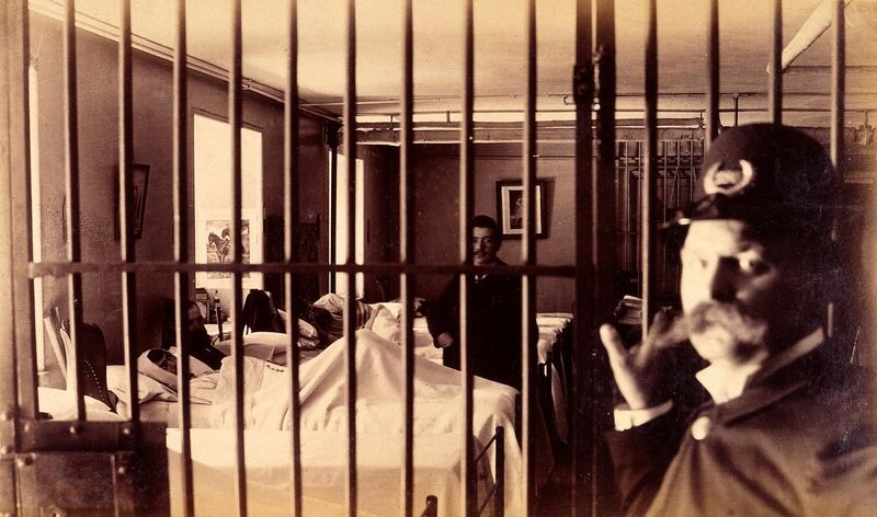 File:Bellevue Hospital, New York City; male patients (criminal in Wellcome L0031137.jpg
