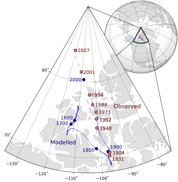 File:Magnetic North Pole Positions.svg