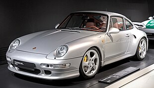 Porsche 911 Turbo S (1998) in the Porsche-Museum (2009) 1X7A0365.jpg