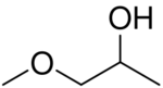 Propylene glycol methyl ether.svg