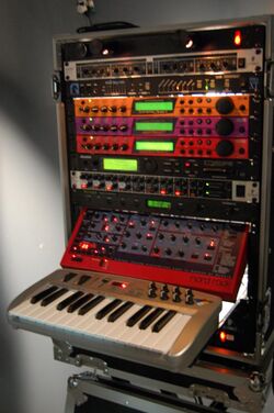 Synth rack @ Choking Sun Studio.jpg