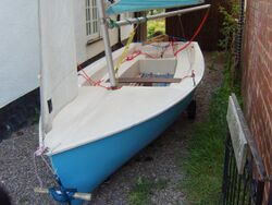 Adventuress dinghy number 46.JPG