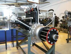 Museu do Ar - Lorraine Dietrich 12Eb 450cv W-12 engine(2948374339).jpg