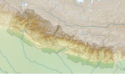 Location map/data/Nepal is located in Nepal