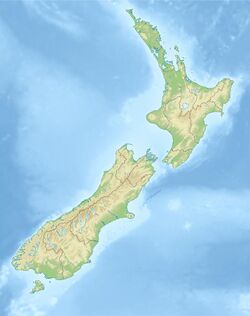Location of Lake Quill in New Zealand.
