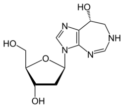 Pentostatin structure.svg