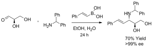 Stereoselective B amino alcohols