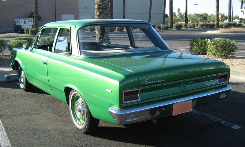 File:1967 Rambler American 2-door 220 green azr.jpg