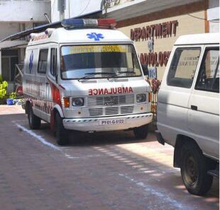 Ambulance parked in RGMH.jpg