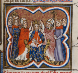 Charles d’Anjou couronné roi de Sicile.png