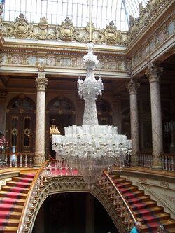 Dolmabache crystal staircase.JPG