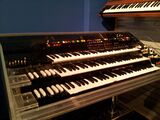 Don Lewis' LEO (Live Electronic Orchestra) synthesizer organ, Museum of Making Music.jpg