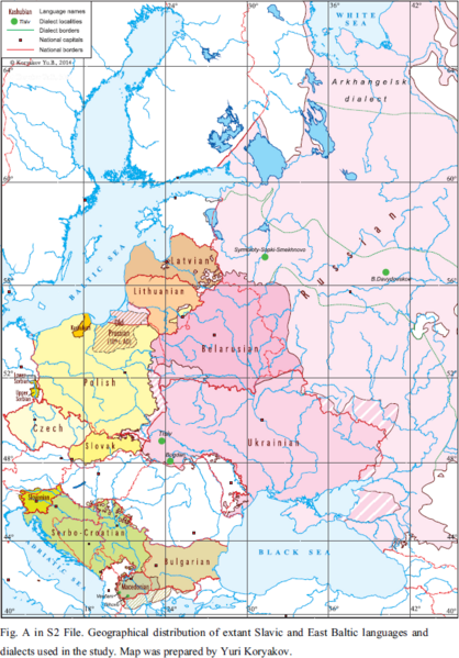 File:Geographical distribution of extant Slavic and East Baltic languages 2015.png