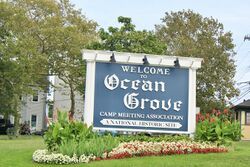 Ocean Grove Welcome Sign