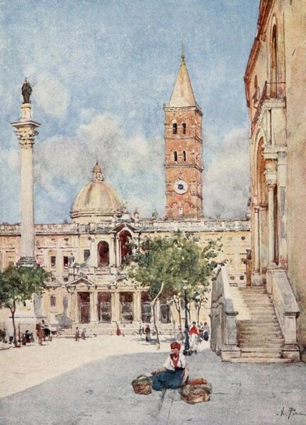 File:Santa Maria Maggiore by Alberto Pisa (1905).jpg