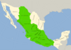Symphyotrichum moranense distribution map: Mexico — Aguascalientes, Chihuahua, Distrito Federal, Durango, Guanajuato, Guerrero, Hidalgo, Jalisco, México, Michoacán, Morelos, Nayarit, Oaxaca, Puebla, Querétaro, San Luis Potosí, Sinaloa, Tlaxcala, Veracruz, and Zacatecas.