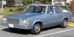 1980 Chevrolet Malibu wagon front -- 10-21-2010.jpg